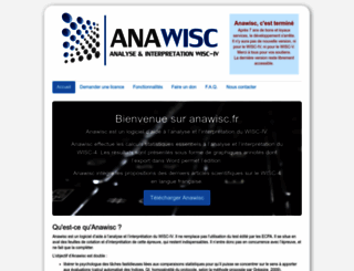 anawisc.fr screenshot