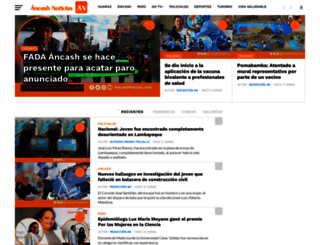 ancashnoticias.com screenshot