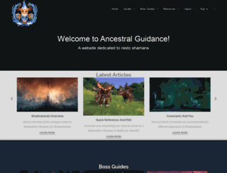 ancestralguidance.com screenshot
