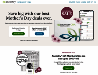 ancestry.com screenshot