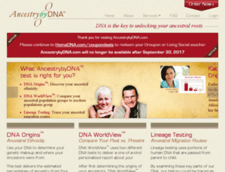 ancestrybydna.com screenshot