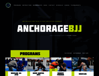 anchoragebjj.com screenshot