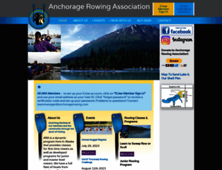 anchoragerowing.com screenshot