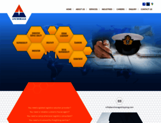 anchorageshipping.com screenshot