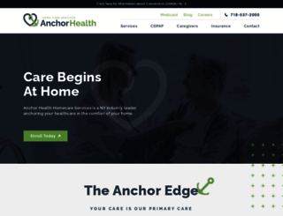 anchorhc.org screenshot