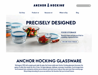 anchorhocking.com screenshot