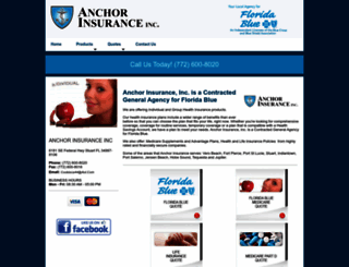 anchorinsuranceinc.com screenshot