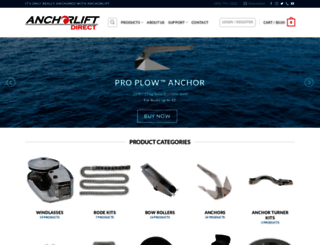 anchorliftdirect.com screenshot