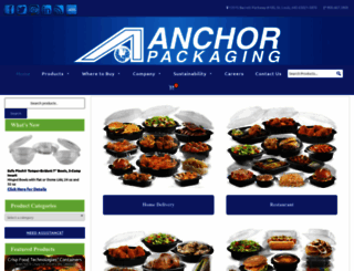 anchorpackaging.com screenshot