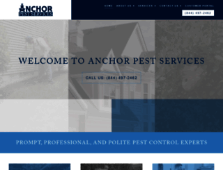 anchorpestservices.com screenshot