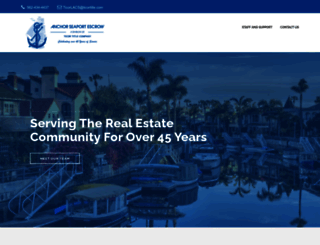 anchorseaportescrow.com screenshot