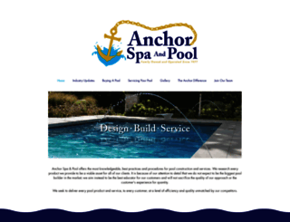 anchorspaandpool.com screenshot