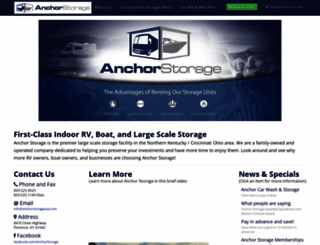 anchorstorageusa.com screenshot