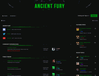 ancient-fury.com screenshot