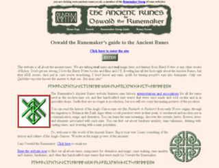 ancient-runes.co.uk screenshot