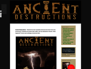 ancientdestructions.com screenshot