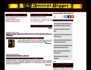 ancientdigger.com screenshot