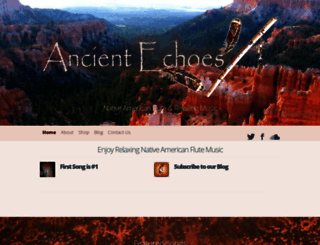 ancientechoesllc.com screenshot