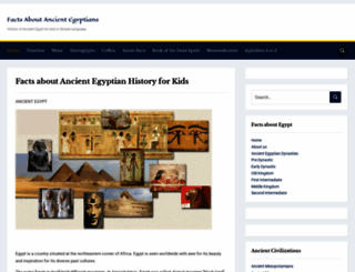 ancientegyptianfacts.com screenshot