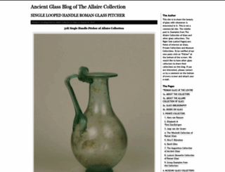 ancientglass.wordpress.com screenshot