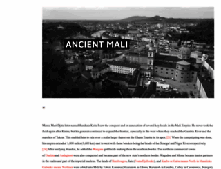 ancientmali2.weebly.com screenshot