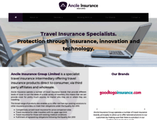 ancileinsurance.com screenshot