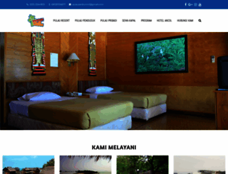 ancol-pulauseribu.com screenshot