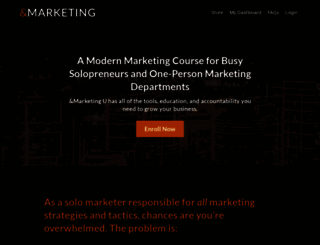 and-marketing.mykajabi.com screenshot