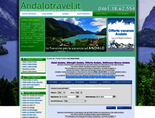 andalotravel.it screenshot