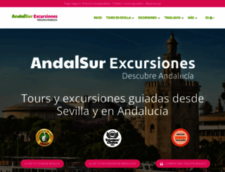 andalsurexcursiones.com screenshot