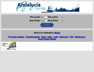 andaluciacarhire.com screenshot