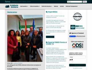 andaluciasolidaria.org screenshot