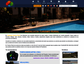 andaluciaturismorural.com screenshot