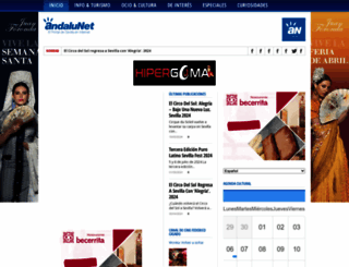 andalunet.com screenshot