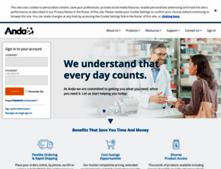 andanet.com screenshot