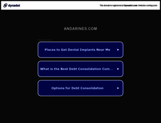 andarines.com screenshot