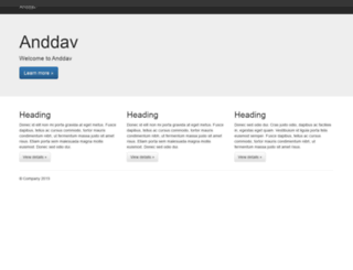 anddav.co.uk screenshot