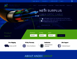 andecgroup.com screenshot
