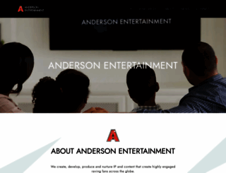 anderson-entertainment.co.uk screenshot