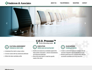 andersonexecsearch.com screenshot