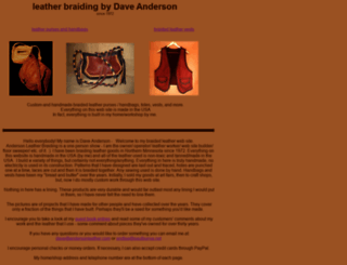 andersonleather.com screenshot