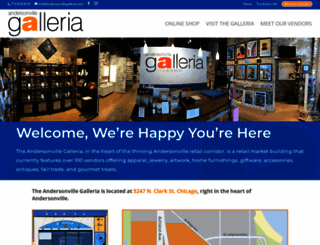 andersonvillegalleria.com screenshot