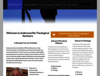 andersonvilleseminary.com screenshot