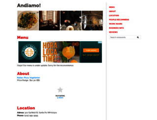 andiamosantafe2.mybistro.online screenshot