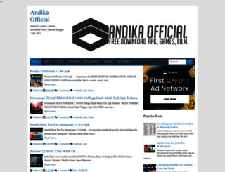 andika-official.blogspot.com screenshot