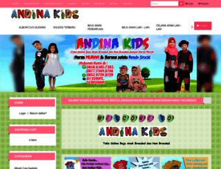 andina-kids.com screenshot