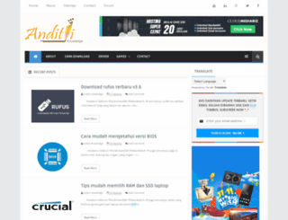 anditii.web.id screenshot