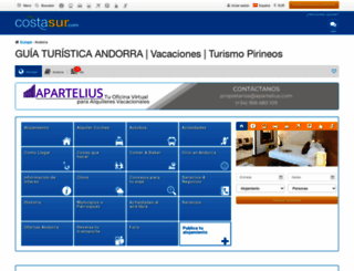 andorra.costasur.com screenshot