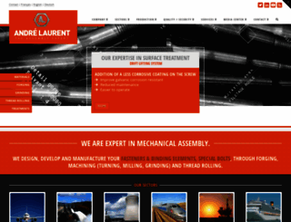andre-laurent.com screenshot