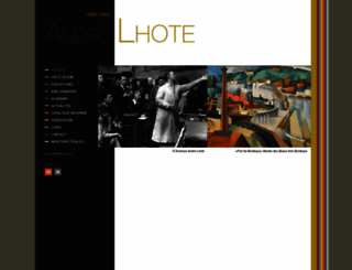 andre-lhote.org screenshot